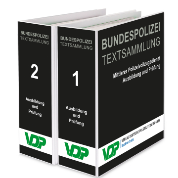 Bundespolizei Textsammlung MD, Band 1 + Band 2