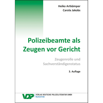 Polizeibeamte als Zeugen vor Gericht