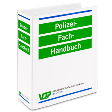 Polizei-Fach-Handbuch: Sonderordner (4 cm) zum Mitführen einzelner Gesetze
